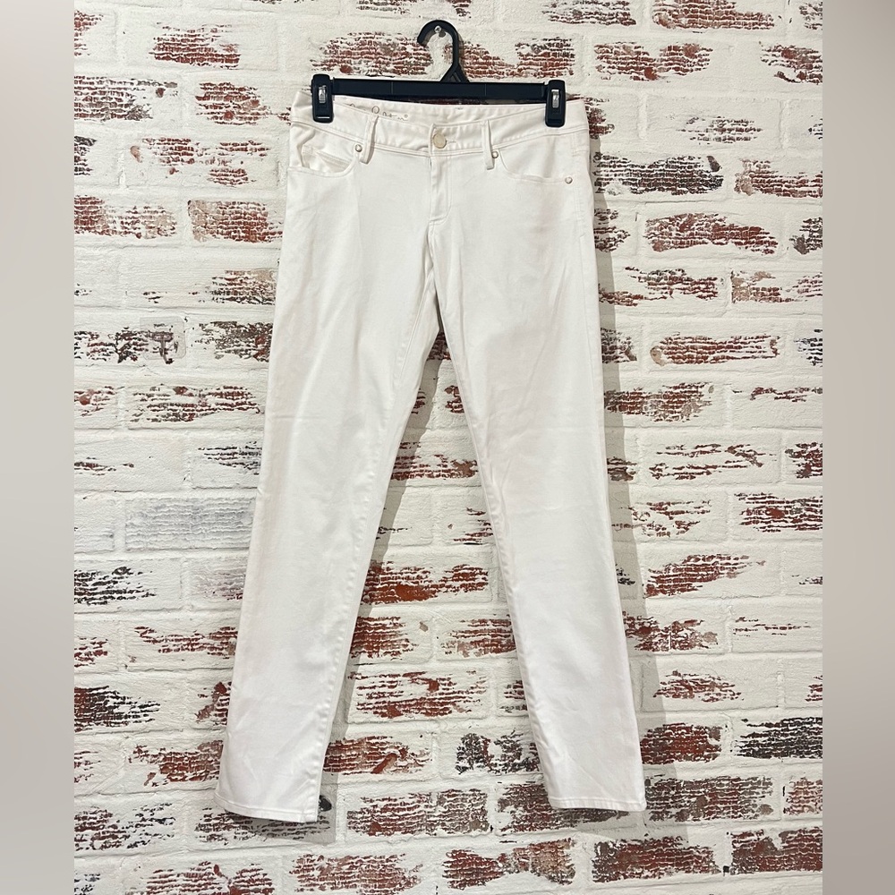 Women’s Lilly Pulitzer Pants Worth Skinny White Resort Size 4